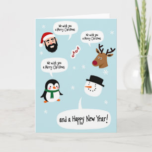 We Wish You a Merry Christmas Card