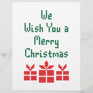 We Wish you a Merry Christmas Flyer