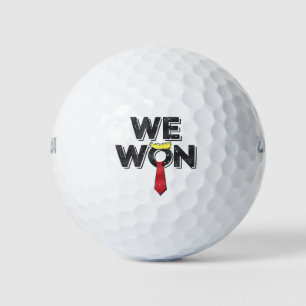 We Won Donald Trump 2024 Golf Balls