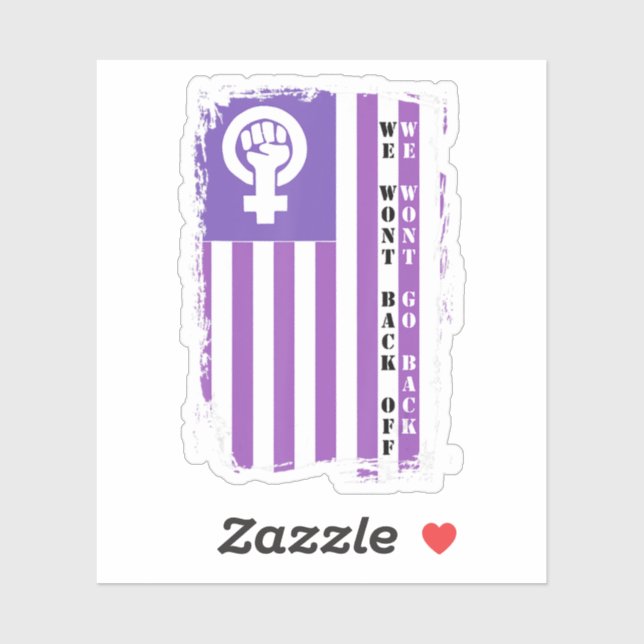 We Wont Go Back We Won't Back Down Female Reproduc (Sheet)