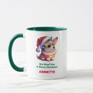 We Woof You A Merry Christmas Mug