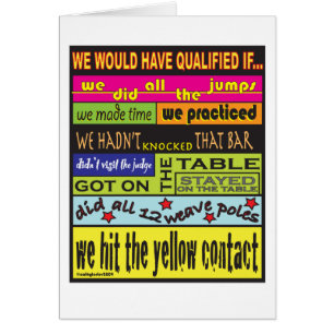 We Would Have Qualified....
