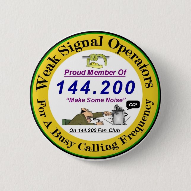 Weak Signal Button Logo (Front)