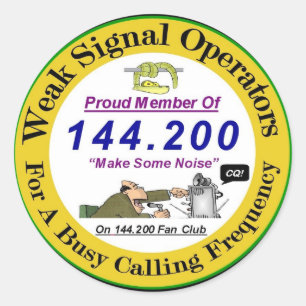 Weak Signal Logo Sticker 3"inch