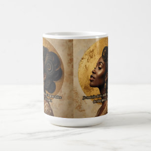 Wealth and Luxury Mindset Inspirational Print Coffee Mug
