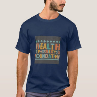 "Wealth is Possibility's Foundation" T-Shirt
