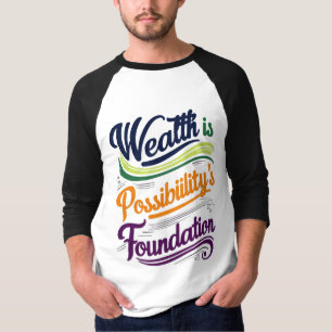 Wealth is Possibility's Foundation T-Shirt