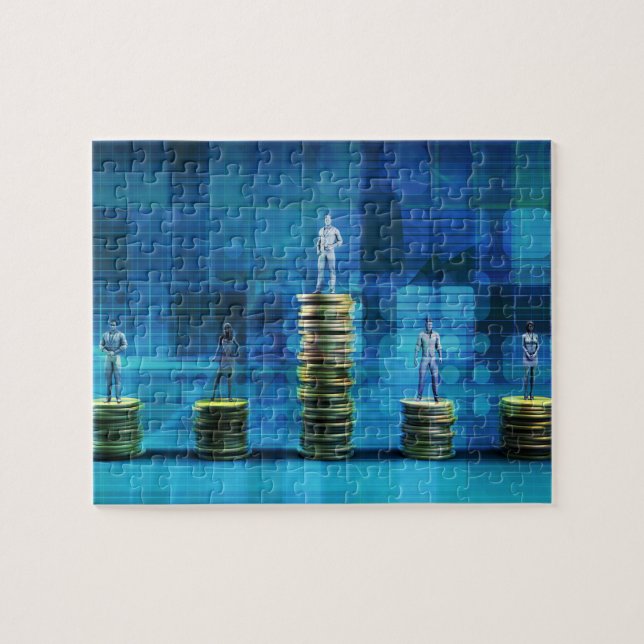 Wealth Management Services and Financial Solutions Jigsaw Puzzle (Horizontal)
