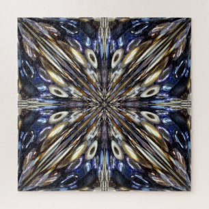 Wealth Of Seed Beading Abstract Pattern  Jigsaw Puzzle