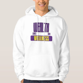 Wealth Starts With Wellness Compound Movement  Hoodie