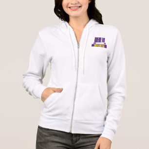 Wealth Starts With Wellness Compound Movement Zip  Hoodie