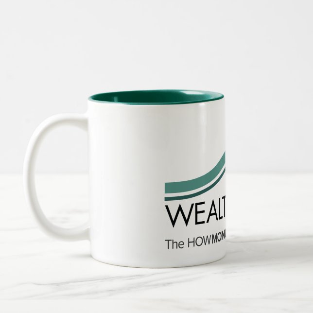 WealthWave | 2-Tone Mug (Left)