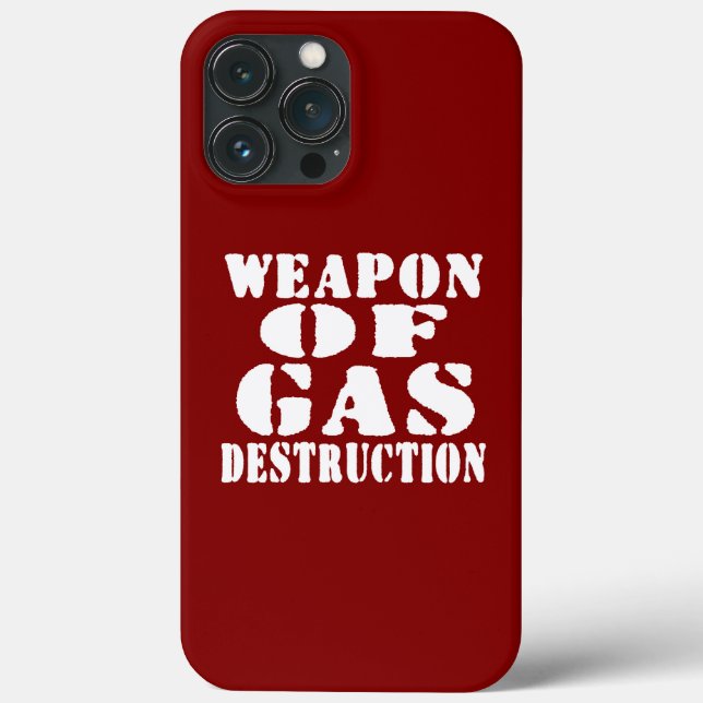 Weapon Of Gas Destruction Case-Mate iPhone Case (Back)