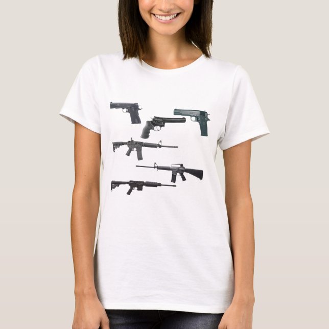 Weapons Collage T-Shirt (Front)