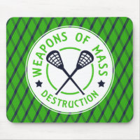 Weapons of Destruction Lacrosse Mousemat