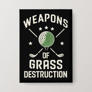 Weapons of Grass Destruction Golf Clubs Sarcastic