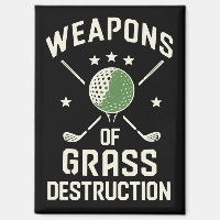 Weapons of Grass Destruction Golf Clubs Sarcastic