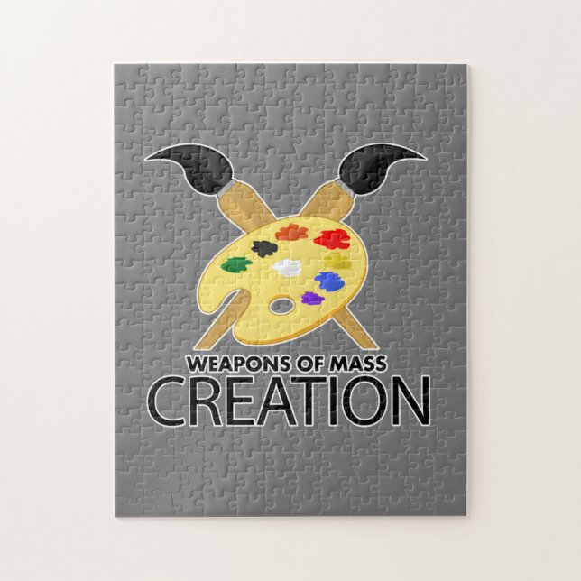 Weapons Of Mass Creation Jigsaw Puzzle (Vertical)