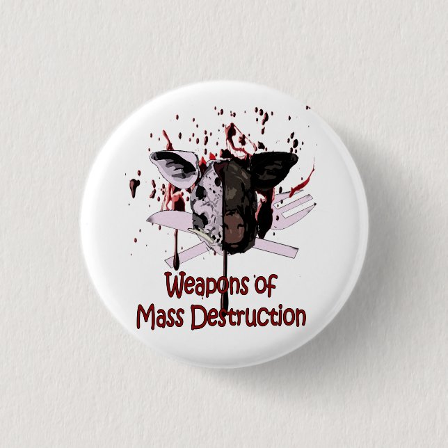 Weapons of Mass Destruction Button (Front)