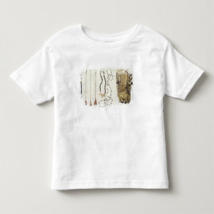 Weapons, tools and jewellery of Puri and Botocudos Toddler T-Shirt