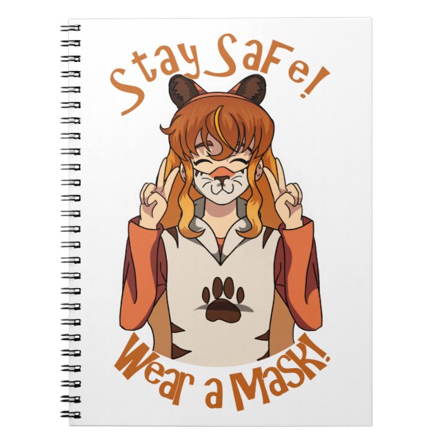 Wear a Mask! Notebook (Front)