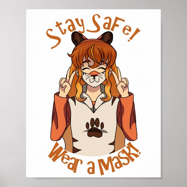 Wear a Mask!Poster Poster (Front)