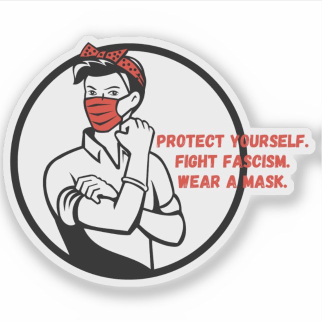 Wear a Mask Riveter Style (Front)