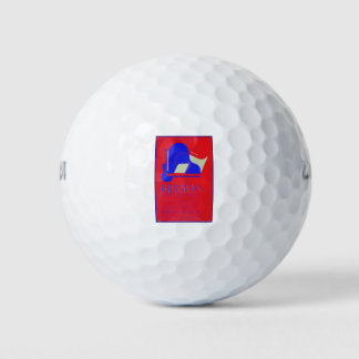 Wear and style entertainment posters of the past. golf balls