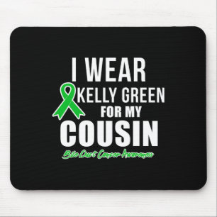 Wear For Cousin Bile Duct Cancer Awareness  Mouse Pad