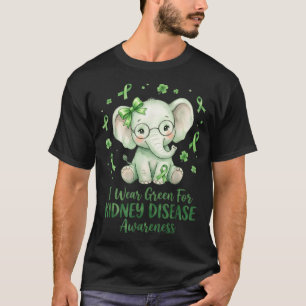 Wear Green for Kidney Disease Awareness Cute T-Shirt