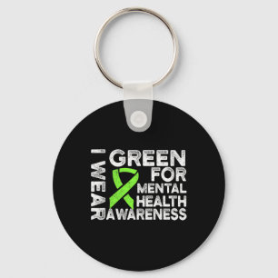 Wear Green For Mental Health Awareness 1 Key Ring
