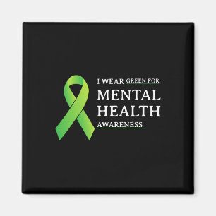 Wear Green For Mental Health Awareness Month 4 Magnet