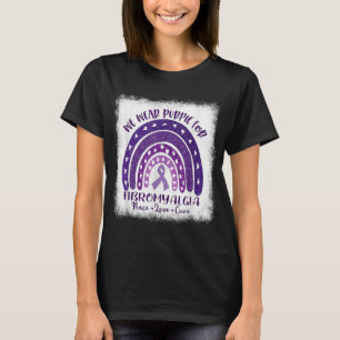 Wear In May Purple Fibromyalgia Awareness Gnome Fo T-Shirt