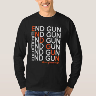 Wear Orange Anti Gun If Not Now When End Gun Viole T-Shirt