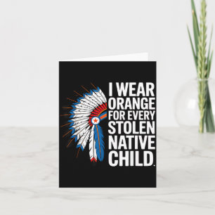 Wear Orange for Every American Native Child Unity Card