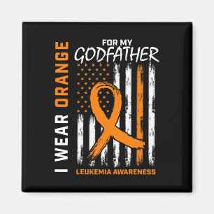 Wear Orange For Godfather Leukaemia Awareness Amer Magnet