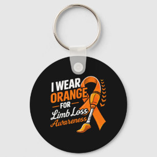 Wear Orange For Limb Loss Awareness Orange Key Ring