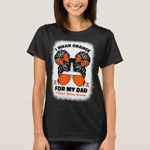 Wear Orange For My Dad Ms Multiple Sclerosis Kids  T-Shirt