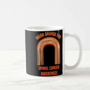 Wear Orange For Spinal Cancer Awareness Shirt Coffee Mug