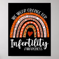 Wear Orange Infertility Awareness Week Rainbow Ivf