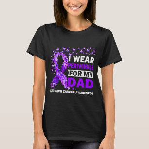 Wear Periwinkle For Dad Stomach Cancer Awareness T-Shirt