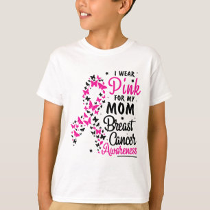 Wear Pink For My Mum Breast Cancer Awareness Women T-Shirt