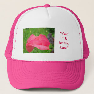 Wear Pink for the Cure! Truckers hats Charities