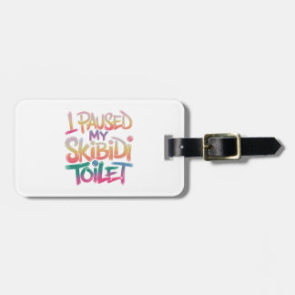 Wear Pink Myself Luggage Tag