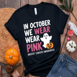 Wear Pink October Breast Cancer Tee