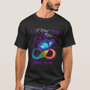 Wear Purple For Alzheimerheimer Awareness 1  T-Shirt