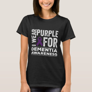 Wear Purple For Dementia Awareness Alzheimerheimer T-Shirt