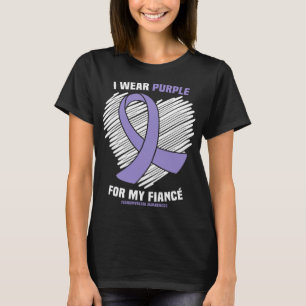 Wear Purple For My Fiance Fibromyalgia Awareness 1 T-Shirt