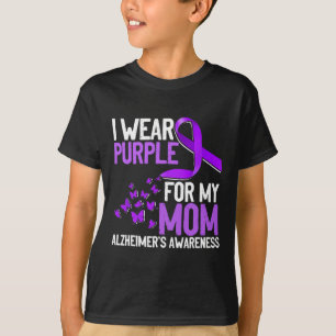 Wear Purple For My Mum Alzheimer´s Awareness T-Shirt