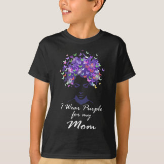 Wear Purple For My Mum Family Support Alzheimerhei T-Shirt